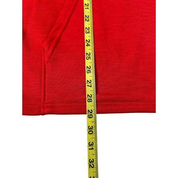 Ohio State Hoodie Mens Sz L OSU Buckeyes Red Varsity Authentic Apparel Fleece - Picture 4 of 8